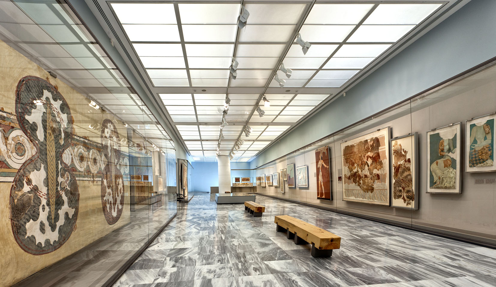 Interior del Museo Arqueológico de Heraklion