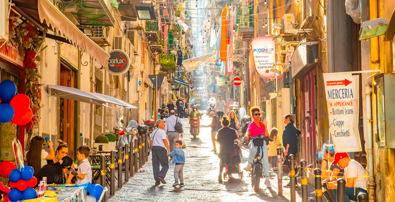 Que ver en Nápoles: Quartieri Spagnoli