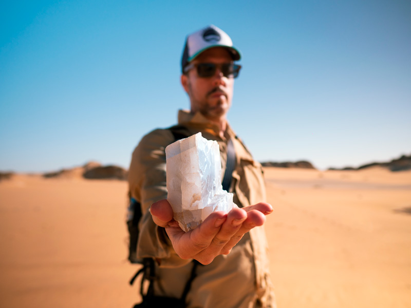 Crystal Mountain, Desierto Blanco, Egipto