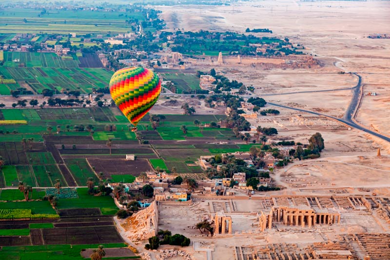 Paseo en globo por el Valle de los Reyes