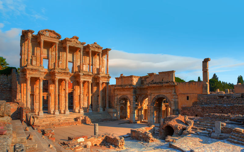 Biblioteca Celsus en Éfeso, Turquía