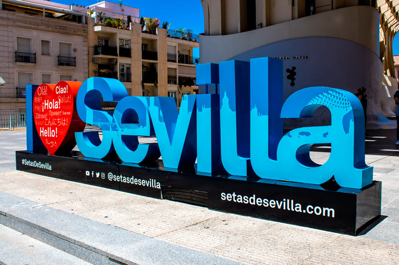 Letras de Las Setas de Sevilla