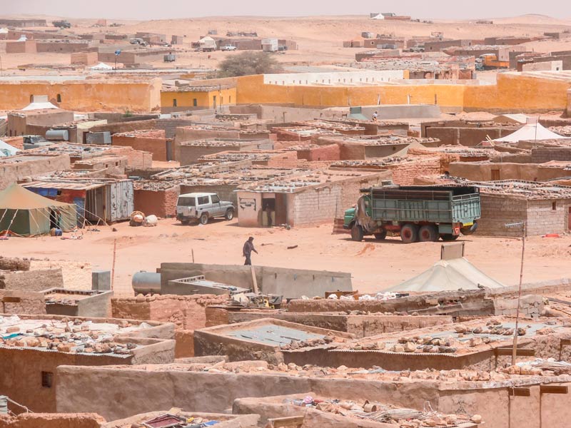 Campamento de refugiados del Sáhara Occidental, Tinduf (Argelia).