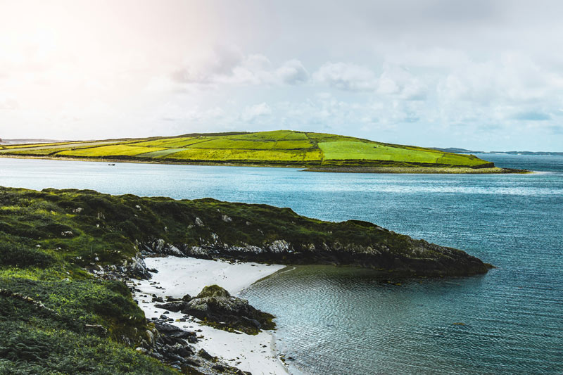 Parque NAcional de Connemara en el condado de Galway (Irlanda)