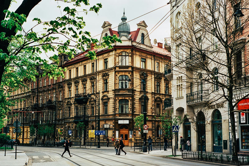 Calle de Cracovia (Polonia)