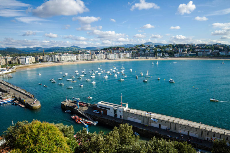 Playa de la Concha de San Sebastián