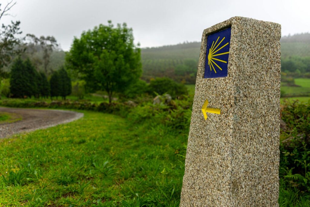 Señal del Camino de Santiago