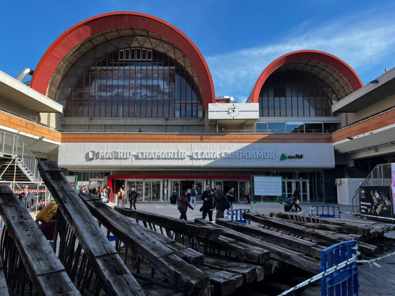 Consignas Chamartín: acceso a la estación