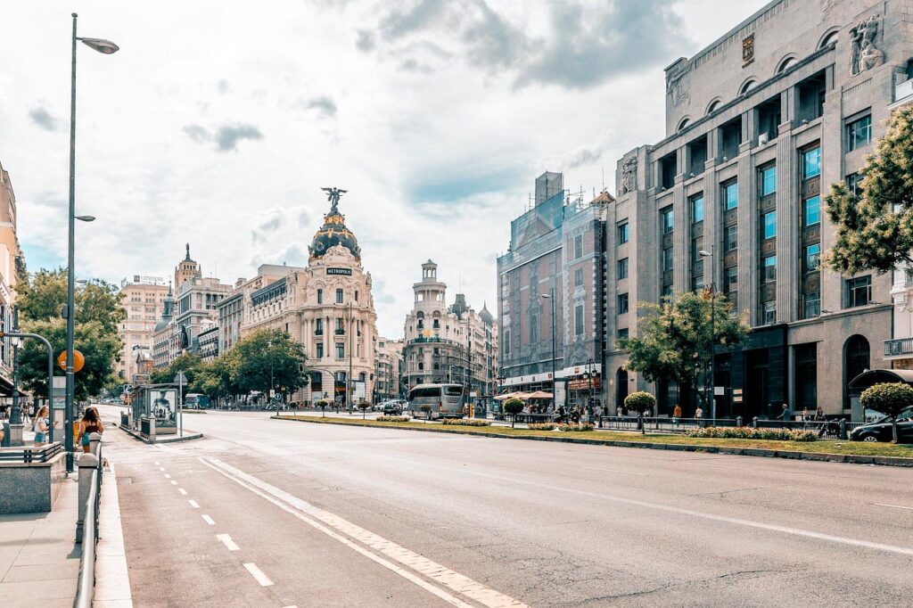 Calle Alcalá de Madrid