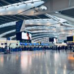Terminal del aeropuerto de Heathrow en Londres