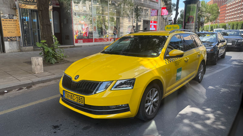 Cómo llegar desde el aeropuerto de Budapest al centro con Bolt
