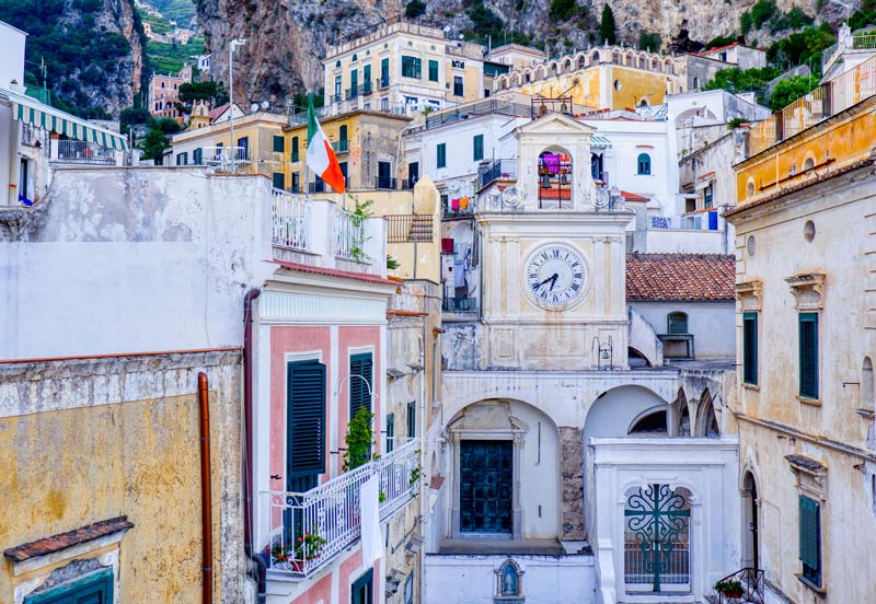 Atrani, uno de los sitios que ver en la Costa Amalfitana