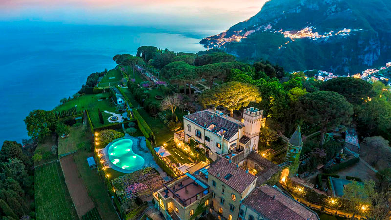 Villa Cimbrone en Ravello