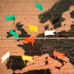 30 ciudades europeas que visitar: mapa de viaje a destinos europeos.